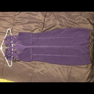 Purple Bebe dress fitted size M